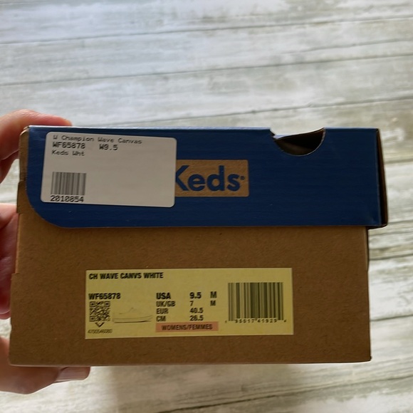 Keds Champion Wave Shoes White size 9.5 - Picture 2 of 8